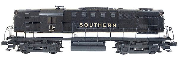 Diesel ALCO RS-11 Powered 3-Rail w/Sound -- Southern Railway