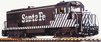 Diesel GE U25B Powered -- Santa Fe Freight