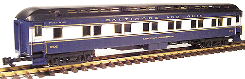 Standard Heavyweight Pullman -- Baltimore & Ohio