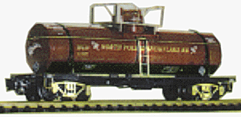 Single-Dome Tank Car -- Christmas