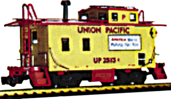 Long Steel Caboose -- Union Pacific