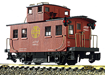 Bobber Caboose -- Santa Fe