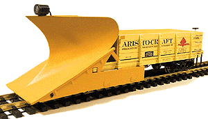 Working Wedge Type Snow Plow -- Undecorated