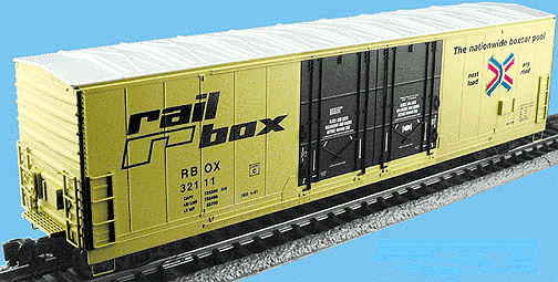 53' Boxcar -- Rail Box