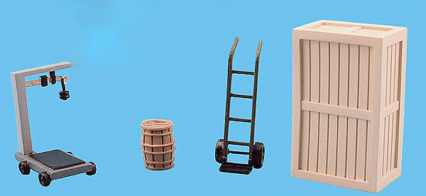 Structure Dress-Up Detail Sets -- Freight Station Set