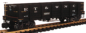 Aristo Classic Early "Wood" Gondola -- East Tennessee & Western North Carolina - Tweetsie