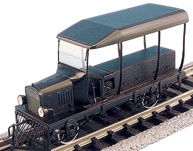 Rail Car Powered -- Brass 1/20.3 Scale