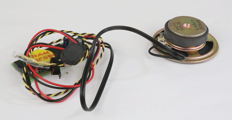 Trackside Digital Sound Device -- Conductor "All Aboard" Announcement