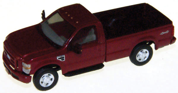 Ford F-250 XLT Sport SRW Pickup Truck w/Standard Cab - Assembled -- Metallic Royal Red