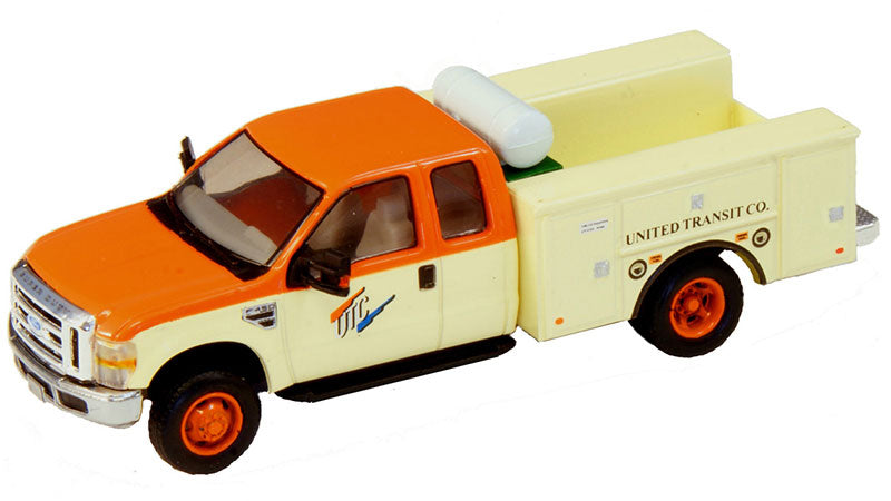 Ford F-450 XLT Super Cab Dual Rear Wheel Fleet Service Truck - Assembled -- Orange, Creme
