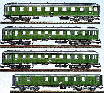 Coach set DB 4-car LR