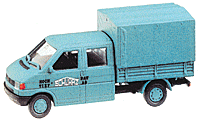 Maintenance/Utility -- VW T4 Double Cab Flatbed with Canvas Cover