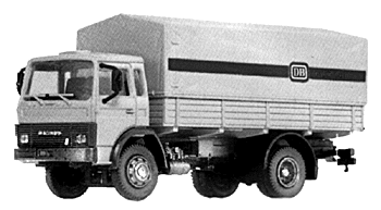 Magirus delivery van GFR