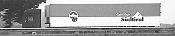 Truck Semi BMW -- 1850 w/Refrigerator Trailer