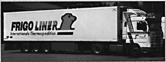 Tractor/Trailer -- Scania Semi Trailer Frigo