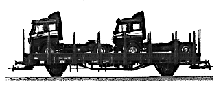 Wagon Stake with 2 Tractors