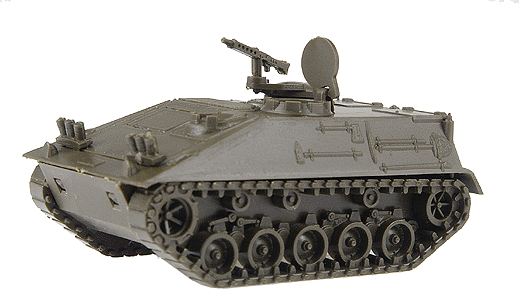 MiniTanks - Military - Modern German Army (BW) - Armored Vehicles -- Hotchkiss Armored Observation Vehicle w/Machine Gun