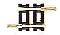 Track straight x 5/8" 12/