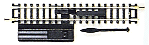 Uncoupling track remote
