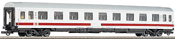 1st Class IC Coach: German Rail Corporation -- DB Era V (white w/red Stripe)