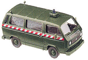 Mini-Tanks Military Modern French Army -- VW Mini-Bus/Personnel Van Military Police
