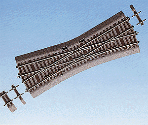 Code 83 Single Slip Switch -- 15 Degrees