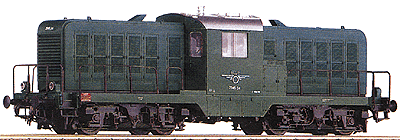 Diesel 2054 Powered -- OBB w/old Superstructure (green)