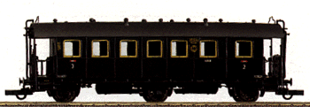 Coach DRG -- 2nd/3rd Class to Match E17 1920 - 1945