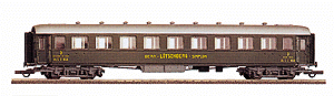 Express Coach Era III -- BLS 3rd Class C4u 804 green