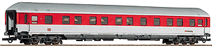 Intercity Cars United German Railways DB-AG Era V -- Sleeper "DB Auto Zug" (Auto Train, Traffic Red)
