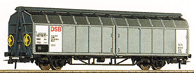 Slide Wall Car Era V -- DSB (silver)