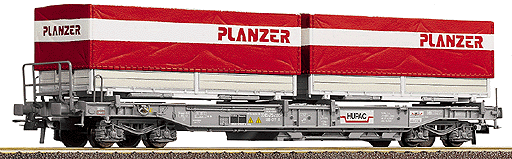 Flatcar Era V -- SBB w/2 Interchangeable Flatbeds "Planzer"