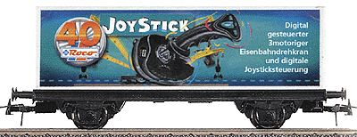 40th Anniversary Flatcar w/Container -- Innovation Train "Joystick"