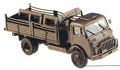 Mini-Tanks Military Austrian Army 1956+ Heavy Trucks -- Steyr 680M Cargo/Personnel Carrier w/Optional Canvas Cover