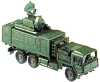 Mini-Tanks Military Modern German Army (BW) Heavy Trucks -- Roland LVB Field Radar Tracking/Control Unit