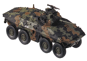 Mini-Yanks Military - Modern German Army (BW) Armored Fighting Vehicles -- Luchs ("Lynx") 8x8 Armored Car - Kosovo Peace-Keeping Forces KFOR