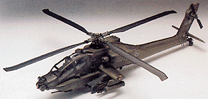 Aircraft -- AH-64 Apache Helicopter 1/48