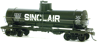 10,000-Gallon Tank Car -- Sinclair (black)