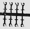 Couplers -- Long Shank (black)