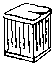 Cab seat box type 2/