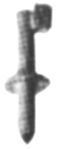 Flag stanchion tall 4/
