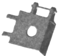 Hdlt bracket boiler front