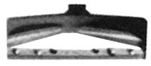 Rerail frog cast iron 2/