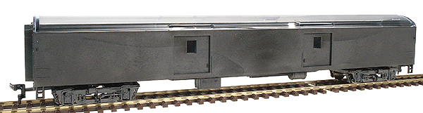 1930s Era Streamlined Baggage Car -- Undecorated