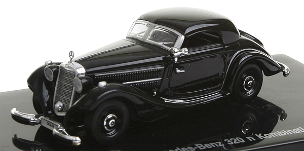 European Automobile Mercedes-Benz 320 n Kombinations Coupe W142 -- Hardtop (black)