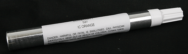 Scalecoat I Touch-Up Paint Pen for Use on Brass, Metal & Wood -- Illinois Central Orange