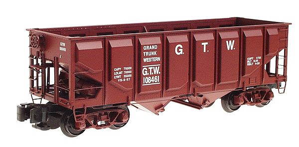 Two-Bay Panel Side Hopper #4 -- Grand Trunk Western