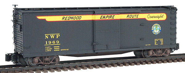 Double-Sheathed Boxcar -- Northwest Pacific