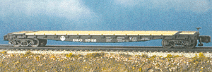 Standard Flatcar -- B&M