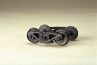 Barber EVC Roller Bearing Trucks -- Code 110 Scale 33" Wheels PKG (1 pr)